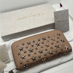 JIMMY CHOO ジミーチュウ  長財布 スター スタッズ