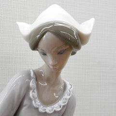 LLADRO リヤドロ フィギュア 花のバスケット 少女 希少 リヤドロ 陶器人形 フィギュリン LLADRO 女性 花 バスケット 札幌