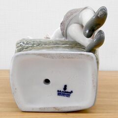 希少 リヤドロ 陶器人形 フィギュリン LLADRO 女性 花 バスケット 札幌