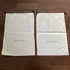 布団袋、収納袋、巾着大2枚の画像