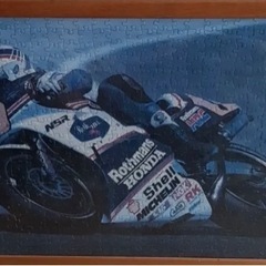【当時物】NSR ロスマンズホンダ　パズル　完成品　HRC