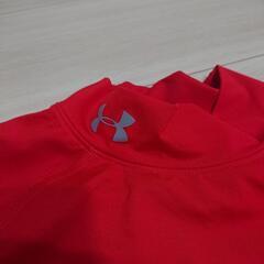 ⑯ サッカー インナー アンダーアーマー SM 赤の画像