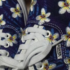 最終値引き[新品]VANS スニーカー 花柄 23センチの画像