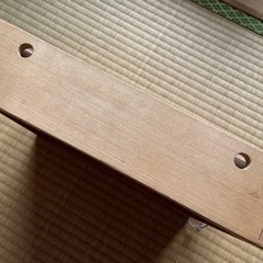 木の積み木◇古い木製の積木 知育玩具の画像