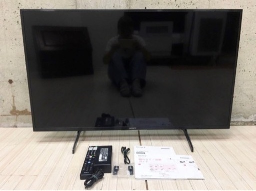 2021年製 ソニー SONY 4K液晶テレビ KJ-43X8000H 43V型 高画質 高音質