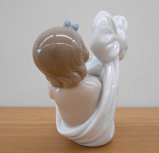 希少 リヤドロ HEAVENS GIFT(GIRL) 陶器人形 フィギュリン 廃版 LLADRO 赤ちゃん 女の子 寝る 札幌 西野店 希少 リヤドロ HEAVENS GIFT(GIRL) 陶器人形 フィギュリン 廃版