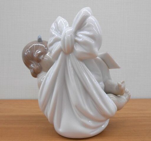 希少 リヤドロ HEAVENS GIFT(GIRL) 陶器人形 フィギュリン 廃版 LLADRO 赤ちゃん 女の子 寝る 札幌 西野店 希少 リヤドロ HEAVENS GIFT(GIRL) 陶器人形 フィギュリン 廃版