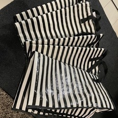 百均　ショッピングバッグ　ナイロンバッグ　袋