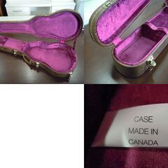 Gibson Custom レスポール用 純正ハードケース ギターケース ブラウンレザー カギ1個付き 札幌市東区 新道東店の画像