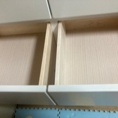 ニトリ 白 6段 タンスの画像