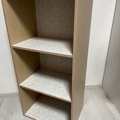 受付終了/【アイリスオーヤマ】3段ボックス　ピンクベージュ　ペイ...