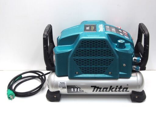 makita/マキタ エアコンプレッサー AC462XL タンク容量11L 高圧2口 一般圧2口 早打ち/静音切り替え 最高4.5MPa