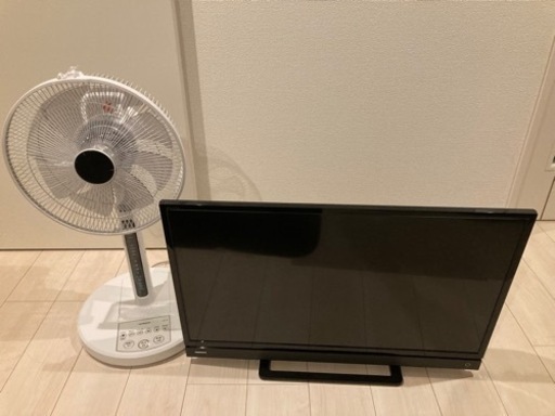 テレビと扇風機セット