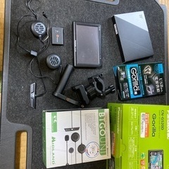 バイクや車に　Panasonic CN-GP520D ゴリラナビ