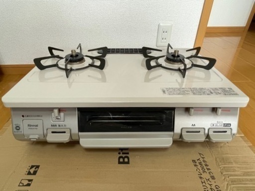 【取引終了\n】値下げ！ガスコンロRinnai （美品）