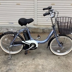 92 ヤマハ新機種電動アシスト自転車pas 20インチ　ブルーアルミボディー
