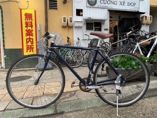 ??　ＷＥＥＤＥＮＤ　ＢＩＫＥ　クロスバイク　700x28c 7変速　フレーム　アルミ　チェーン　新品