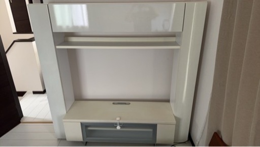 テレビ台　収納多数　家具　ホワイト　