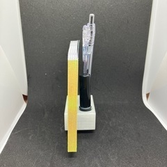 ハンドメイド 電車型 光る 蛍光 ペン・ハンコ・メモスタンドの画像