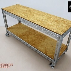 米国・LYON社製　SLOTTED ANGLE SHELF／収納ラック