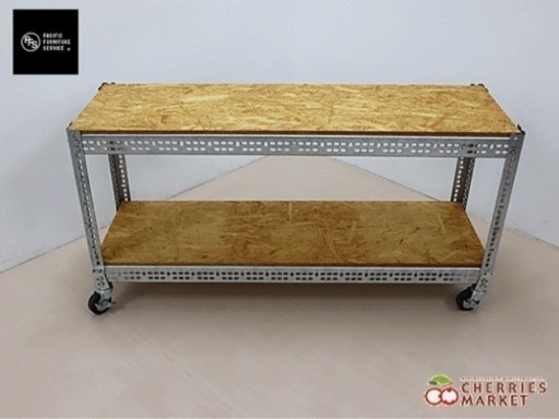 米国・LYON社製 SLOTTED ANGLE SHELF／収納ラック