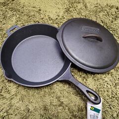 【新品】コールマン アイアンスキレット 10インチ