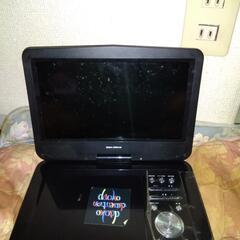 DVDポータブルプレイヤー　ジャンク品