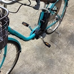 パナソニック新機種電動アシスト自転車viviDX26インチブルー系ボディー 96 パナソニック新機種電動アシスト自転車viviDX26インチブルーボディー