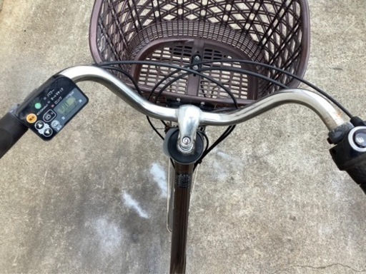 97 パナソニック新機種電動アシスト自転車viviDX26インチブラウンボディー
