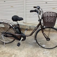 パナソニック新機種電動アシスト自転車viviDX26インチブラウン系ボディー 完売御礼 パナソニック ビビ・MX BE-FM632T チョコブラウン 26インチ