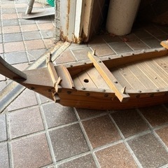 舟の模型の画像