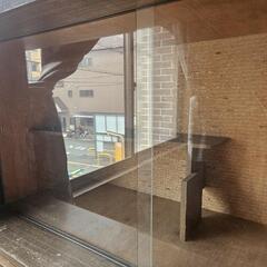 和タンス　ガラス　飾り棚　昭和レトロ　アンティークの画像