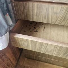 和タンス　ガラス　飾り棚　昭和レトロ　アンティークの画像