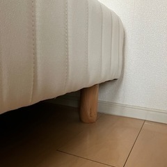 LOWYA 脚付きマットレス IKEA ベッドトッパー セミダブルの画像