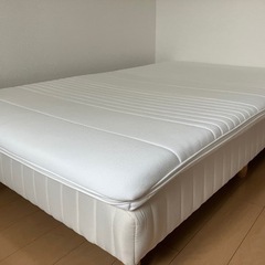 LOWYA 脚付きマットレス IKEA ベッドトッパー セミダブルの画像