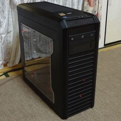 前面改修作業中　自作PC　LancoolPCケース（PC-K62...
