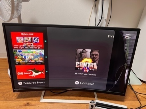 受け渡し者決定‼️ASUS LCD モニター　カーブ型