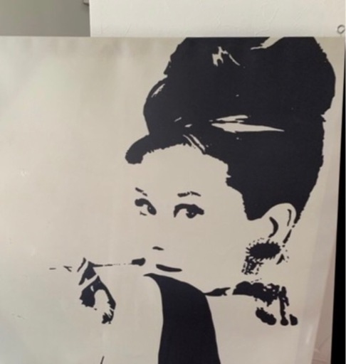 オードリーヘップパーン　アート