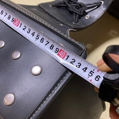 バイク　サイドバックの画像