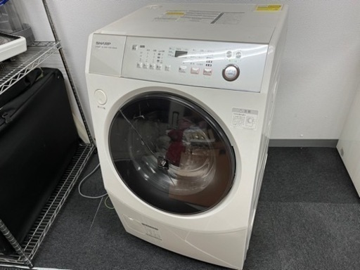 SHARP シャープ ドラム式洗濯乾燥機 ES-V540-NR 2014年製