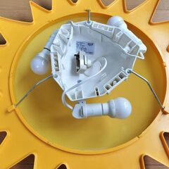 【IKEA】太陽の形をした照明器具SMILA SOL廃番　美品　希少の画像