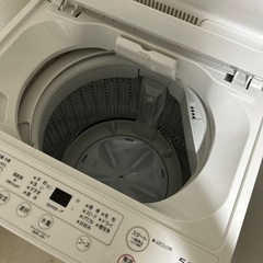 洗濯機(ほぼ新品)の画像