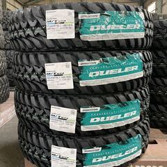 送料込み！ラスト1台分！！特価タイヤ！ブリヂストン デューラーM/T674新品185/85R16 4本セット！ジムニーのノーマル車高で装着できます！