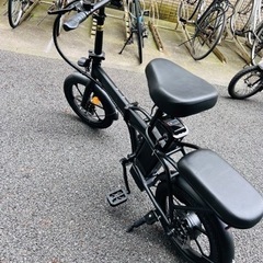 極美品 フル電動アシスト自転車 ひねちゃ モペット ひねったら走る
