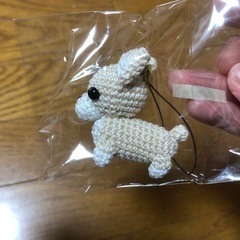 あみぐるみキーホルダーチワワの画像