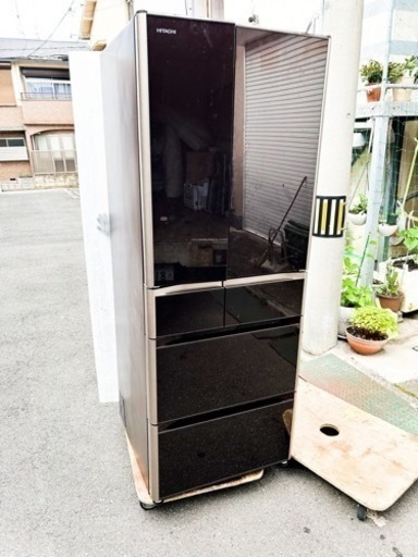 【売約済み】2015年製 HITACHI 日立 6ドア冷蔵庫 R-G5200E（XT) 型