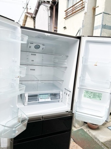 【売約済み】2015年製 HITACHI 日立 6ドア冷蔵庫 R-G5200E（XT) 型