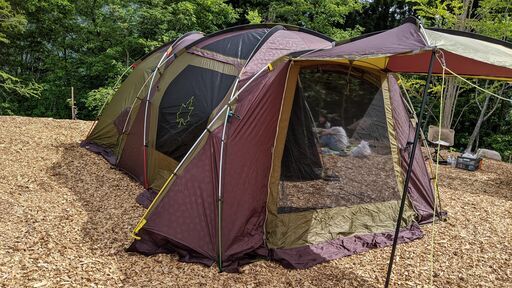 大幅値下げ！！[ロゴス] プレミアム 3ルームドゥーブル WXLデビルルーム付き プレミアム 3ルームドゥーブル XL-BJ|ギア|テント|3ルームテント|製品