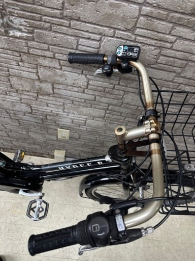 東京23区配達無料　新基準 ブリヂストン ＨＹＤＥＥ-B(ハイディ ツー) 8.1Ah リチウム 電動自転車 中古　BS 1201