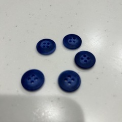 小さめ青5つ
